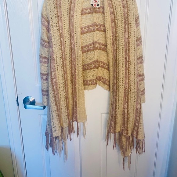 Fringe Knit Cardigan - Picture 3 of 7